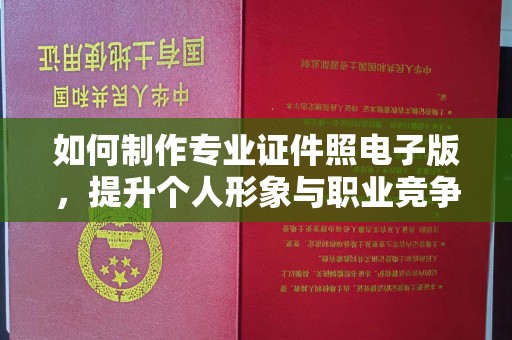 安乡如何制作专业证件照电子版，提升个人形象与职业竞争力